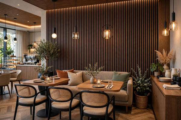 Choco Brown Slat Panel
