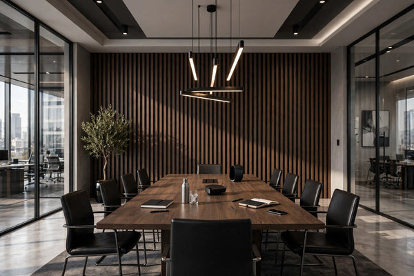 Choco Brown Slat Panel