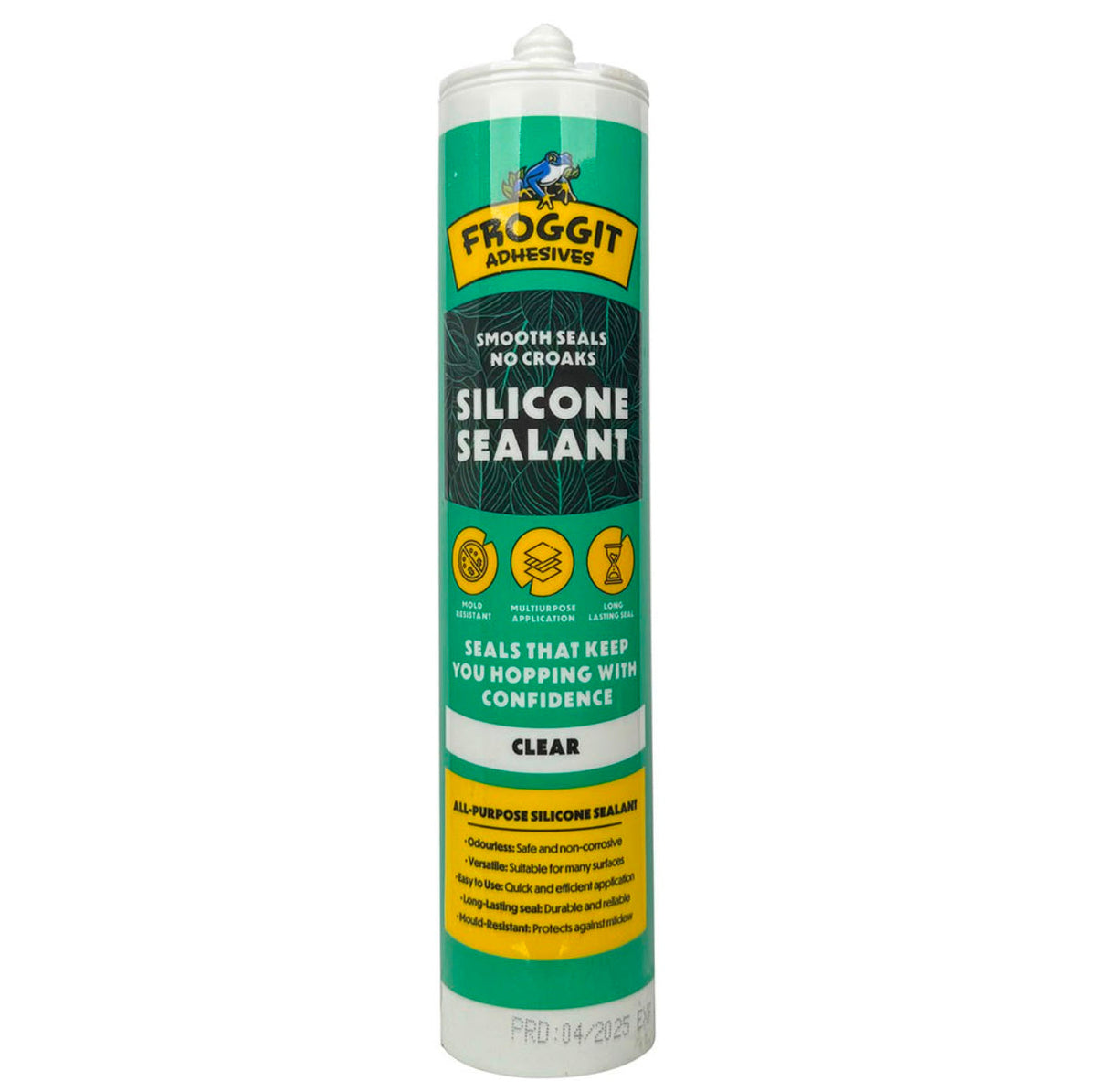 Froggit Silicone Sealant- Clear