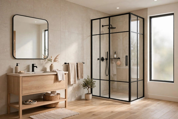 Beige Concrete PVC Shower Panel