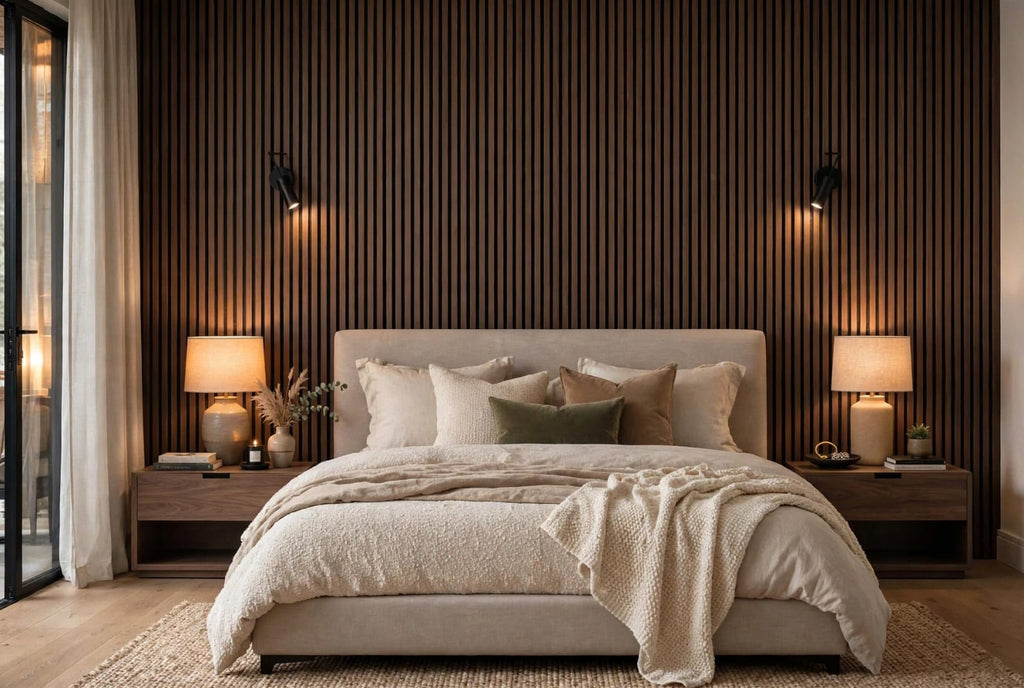Choco Brown Slat Panel