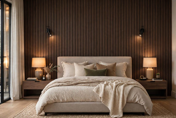 Choco Brown Slat Panel
